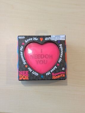 Pink Heart Squeeze Toy - Love Me Gift